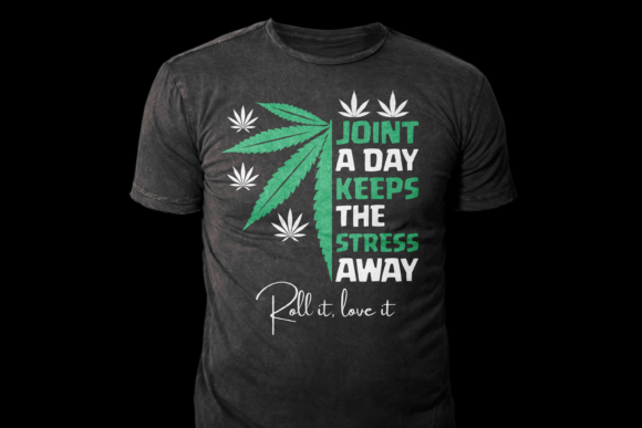 420, Cannabis Leaf Graphic T-shirt Design: A Visual Deep Dive