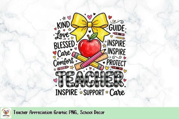 Celebrate Educators: The Ultimate Teacher Appreciation Graphic PNG