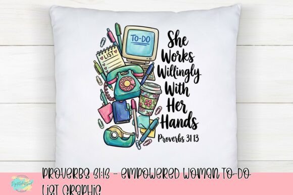Designing with Purpose: The Proverbs 31:13 Graphic