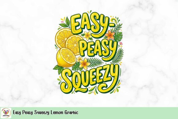 Easy Peasy Squeezy: A Burst of Citrus Fun for Your Designs