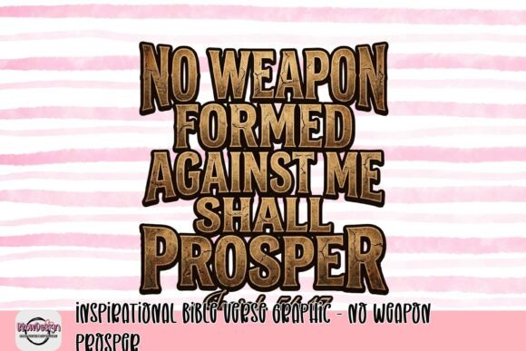 No Weapon Formed: A Graphic for Faith and Resilience