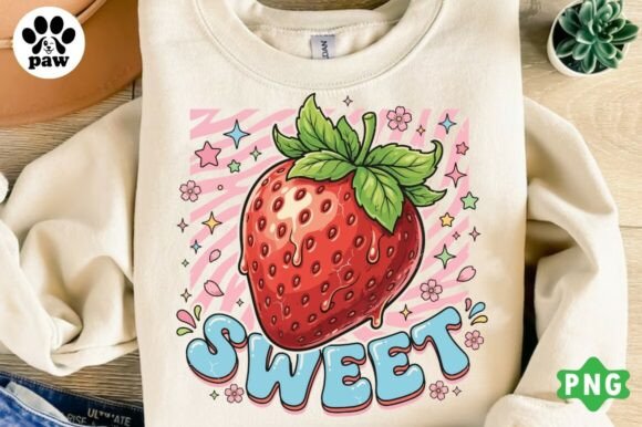 Sweet Strawberry PNG Graphic: A Fresh Design Asset