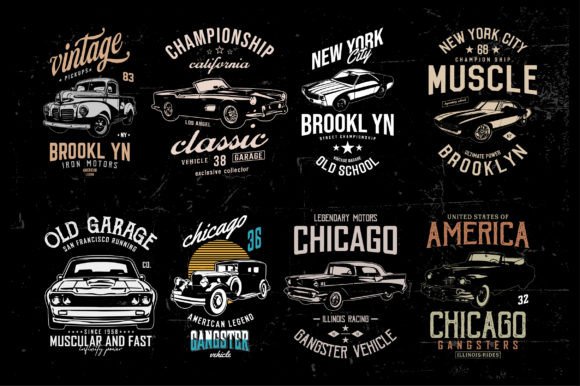 Vintage Classic Car Graphic T-shirts: A Designer's Deep Dive