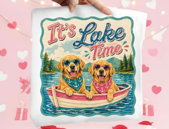 Vintage Retro Lake Life Shirt Graphic: Capturing Nostalgia