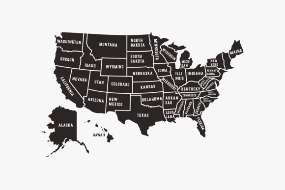 Visualizing America: A Versatile Vector Map Asset